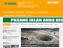 Tablet Screenshot of pertanian.net